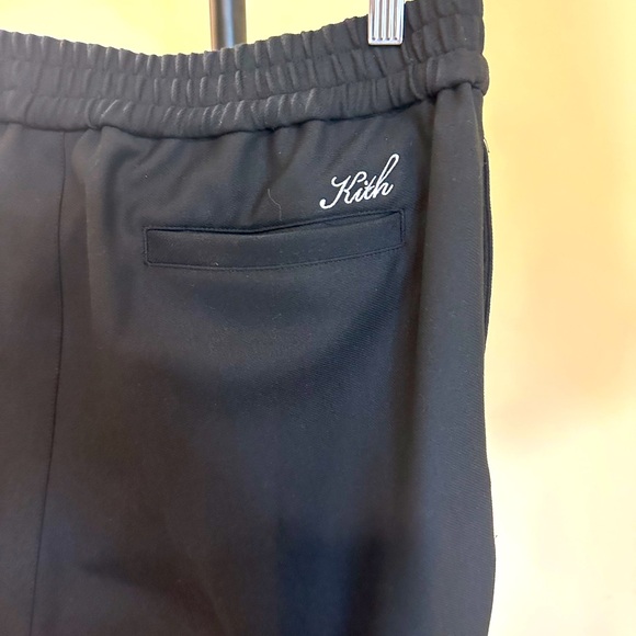 Kith Chatham Pant elastic waist color Black size Large - Picture 2 of 8